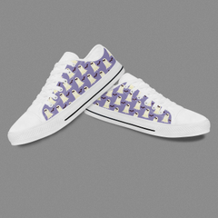 Best Warp-Knitted Converse Canvas Print Custom Logo Shoe